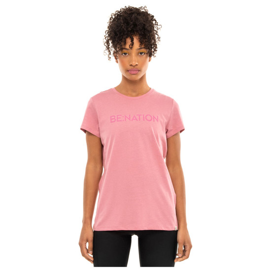 Be Nation Γυναικεία κοντομάνικη μπλούζα Essentials Crew Neck Be Nation Γυναικεία κοντομάνικη μπλούζα Essentials Crew Neck